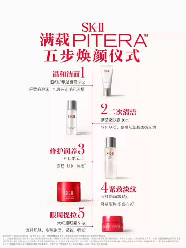 O1CN012z2Mge1l4QORXn3CS_917264765.png_q50.jpg_.webp 【520礼物】SK-II NO.1神仙水明星礼盒精华护肤品套装skllsk2