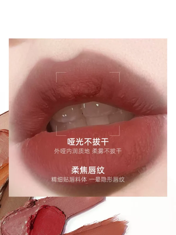 【化妆师推荐】CARMELA卡梅拉口红盘多色雾面哑光唇泥腮红一体盘