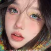 O1CN01h4f5LB1clAkaSYwGM_2208024863640.jpg_q50.jpg_.webp CARMELA卡梅拉彩色眼影盘马卡龙彩虹多巴胺绿色六一舞台妆演出cos