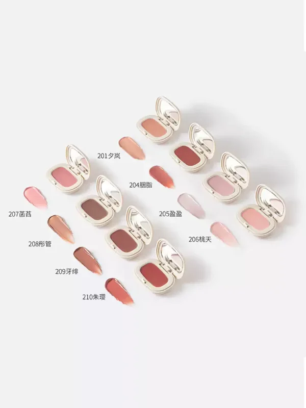 无印良品 MUJI 柔雾腮红膏 彩妆