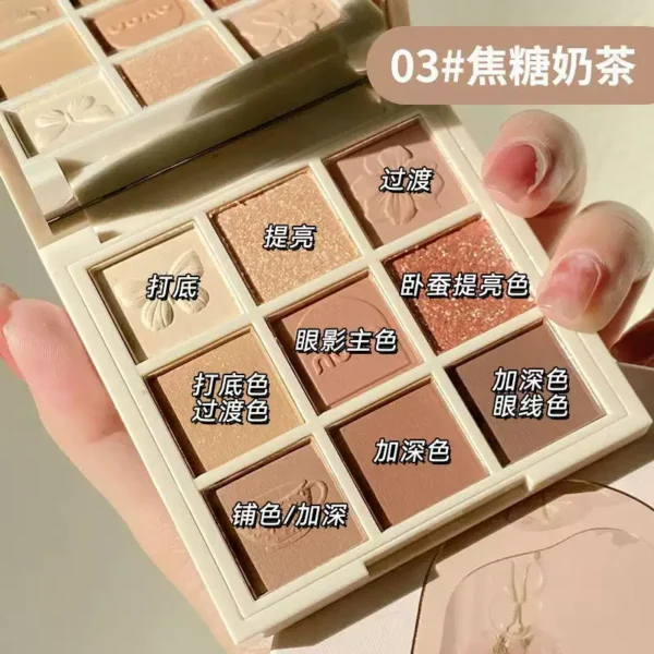 O1CN01oRTw0L29F0Gfe8KVL_3319668037.jpg_q50.jpg_.webp novo九色眼影盘奶茶大地色ins超火平价学生小众品牌哑光2026新款